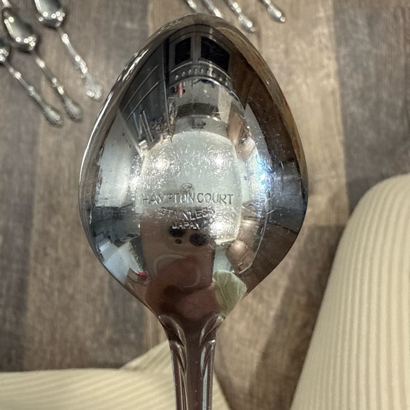 Hampton Court Elegant Vintage Silver Cutlery Set- 40 pieces - Picture 7 of 8